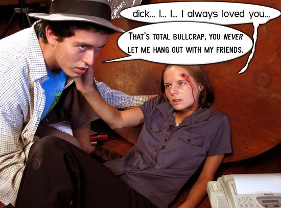 Dick Gunner: Never Is The Last Kiss For Tomorrow Panel 5